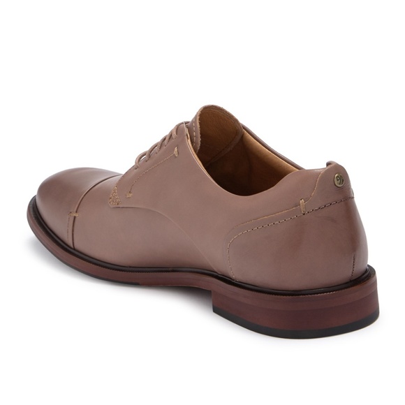 Donald Pliner Cameron Taupe Cap Toe Leather Oxford main image 5